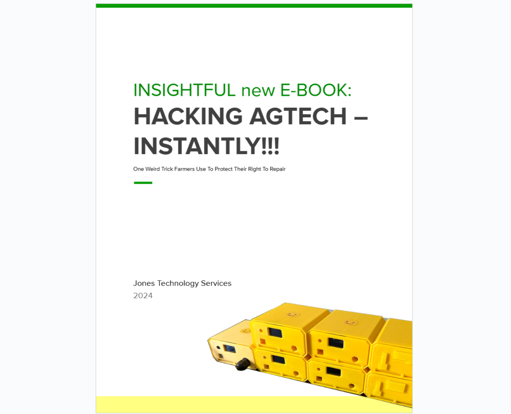 INSIGHTFUL new E-BOOK: HACKING AGTECH – INSTANTLY!!!